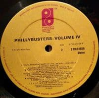 Phillybusters Vol IV Vinyl Record LP Philadelphia 1975