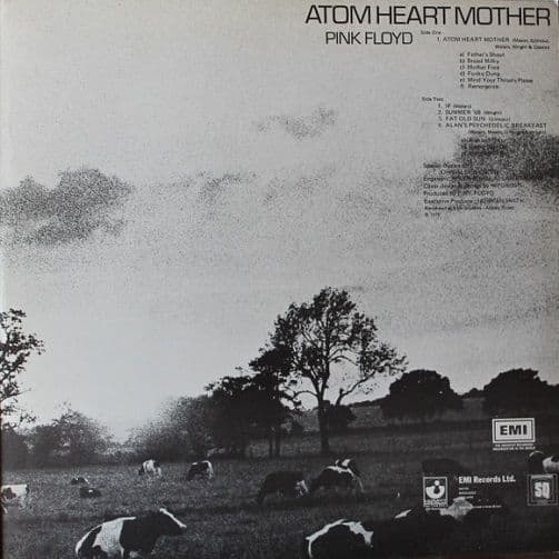 PINK FLOYD Atom Heart Mother Vinyl Record LP Harvest Quadraphonic