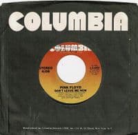 PINK FLOYD Run Like Hell Vinyl Record 7 Inch US Columbia 1980 Demo Pressing 1-11265 Promo Single 45