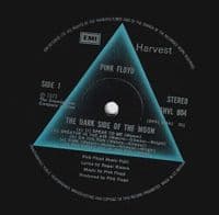 PINK FLOYD The Dark Side Of The Moon Vinyl Record LP Harvest............