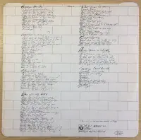 PINK FLOYD The Wall Vinyl Record 2 LP Harvest 1979 Original UK 1st Pressing A-6U/B-3U/A-1U/B-5U