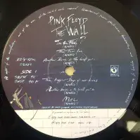 PINK FLOYD The Wall Vinyl Record 2 LP Harvest 1979 Original UK 1st Pressing A-6U/B-3U/A-1U/B-5U