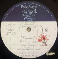 PINK FLOYD The Wall Vinyl Record 2 LP Harvest 1979 Original UK 1st Pressing A-6U/B-3U/A-1U/B-5U