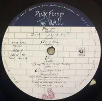 PINK FLOYD The Wall Vinyl Record 2 LP Harvest 1979 Original UK 1st Pressing A-6U/B-3U/A-1U/B-5U