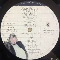 PINK FLOYD The Wall Vinyl Record 2 LP Harvest 1979 Original UK 1st Pressing A-6U/B-3U/A-1U/B-5U