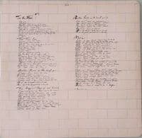 PINK FLOYD The Wall Vinyl Record LP Harvest 1979...
