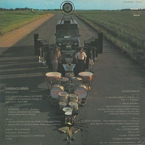 PINK FLOYD Ummagumma Vinyl Record LP Harvest