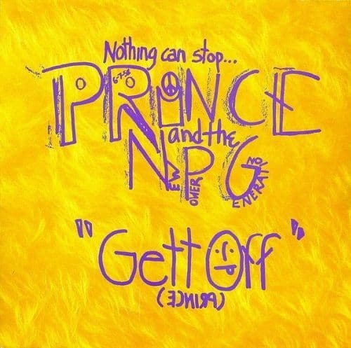 PRINCE AND THE NEW POWER GENERATION Gett Off Vinyl Record 12 Inch Paisley Park 1991