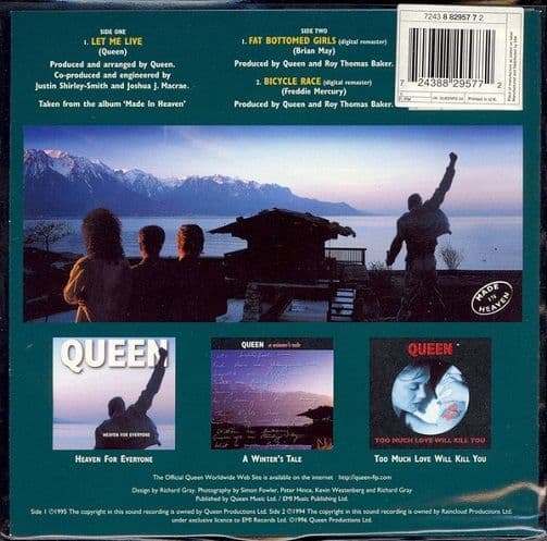 QUEEN ／ LET ME LIVE レコード
