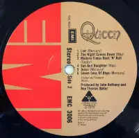 QUEEN Queen Vinyl Record LP EMI 1973 Original UK 1st Pressing -5/-5 Matrix Blair Rules Cut Debut