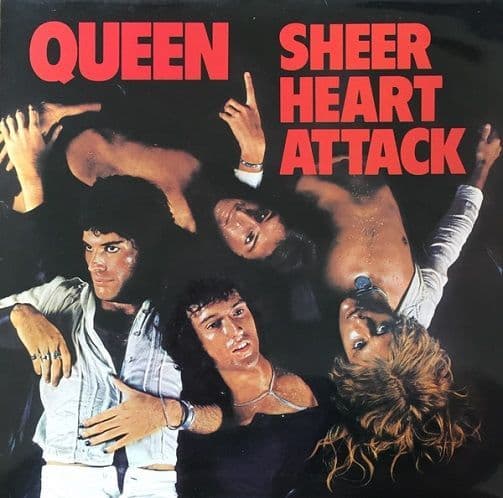 QUEEN Sheer Heart Attack Vinyl Record LP EMI 1974
