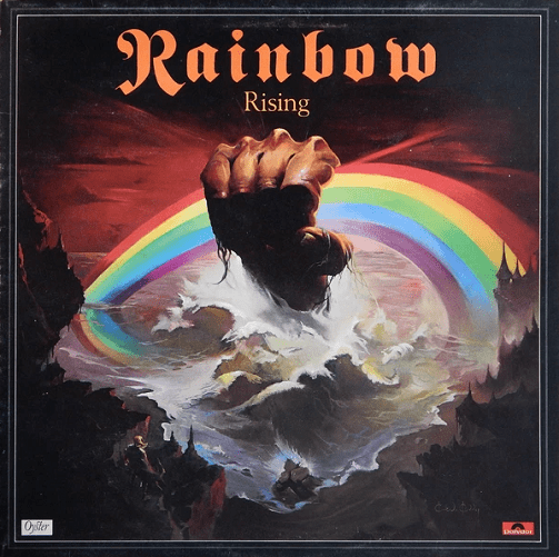 RAINBOW Rainbow Rising Vinyl Record LP Oyster 1976