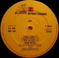 RALPH McTELL Easy Vinyl Record LP Reprise 1974
