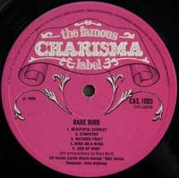 RARE BIRD Rare Bird Vinyl Record LP Charisma 1969
