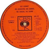 RAY CONNIFF His Orchestra, His Chorus, His Singers, His Sound Vinyl Record LP CBS 1969