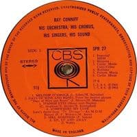 RAY CONNIFF His Orchestra, His Chorus, His Singers, His Sound Vinyl Record LP CBS 1969