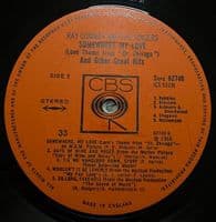 RAY CONNIFF Somewhere My Love Vinyl Record LP CBS 1966