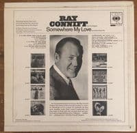 RAY CONNIFF Somewhere My Love Vinyl Record LP CBS 1966