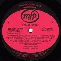 Reggae Recipe Vinyl Record LP MFP 1981