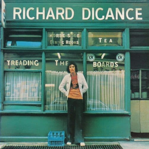 RICHARD DIGANCE Treading The Boards Vinyl Record LP Transatlantic 1975 Signed