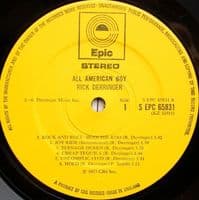 RICK DERRINGER All American Boy Vinyl Record LP Epic 1973
