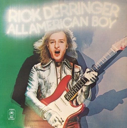 RICK DERRINGER All American Boy Vinyl Record LP Epic 1973
