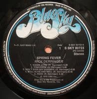 RICK DERRINGER Spring Fever Vinyl Record LP Blue Sky 1975