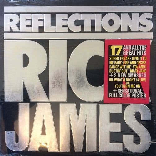 RICK JAMES Reflections Vinyl Record LP US Gordy 1984