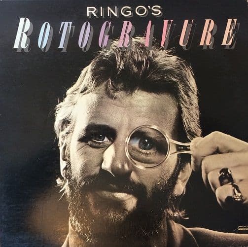 RINGO STARR Ringo's Rotogravure Vinyl Record LP US Atlantic 1976