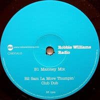ROBBIE WILLIAMS Radio Remixes Vinyl Record 12 Inch Chrysalis 2004 Promo