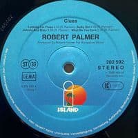 ROBERT PALMER Clues Vinyl Record LP Island 1980
