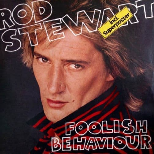 ROD STEWART Foolish Behaviour Vinyl Record LP Warner Bros. 1980