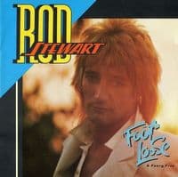 ROD STEWART Foot Loose & Fancy Free Vinyl Record LP Riva 1977