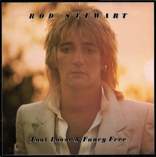 ROD STEWART Foot Loose & Fancy Free Vinyl Record LP Riva 1977