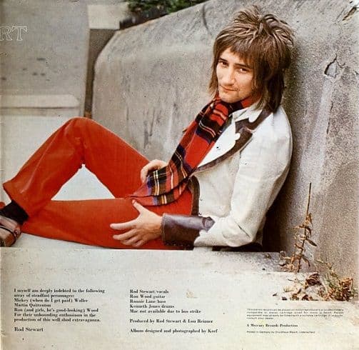 ROD STEWART Gasoline Alley Vinyl Record LP German Vertigo