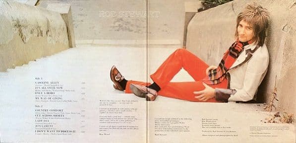 ROD STEWART Gasoline Alley Vinyl Record LP German Vertigo