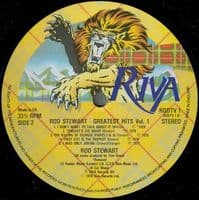 ROD STEWART Greatest Hits Vinyl Record LP Riva 1979
