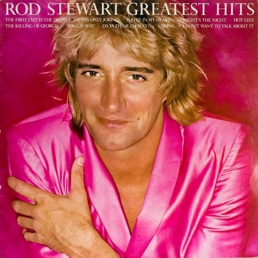 ROD STEWART Greatest Hits Vinyl Record LP Riva 1979