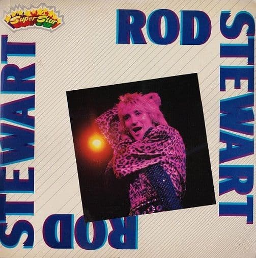 ROD STEWART Rod Stewart Vinyl Record LP Italian SuperStar 1982