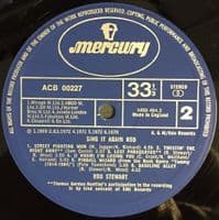 ROD STEWART Sing It Again Rod Vinyl Record LP Mercury 1973
