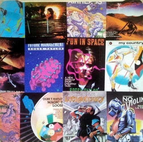 ROGER TAYLOR Fun In Space Vinyl Record LP EMI 1981