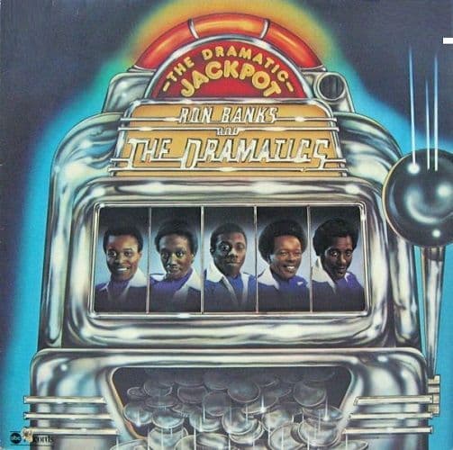 RON BANKS AND THE DRAMATICS The Dramatic Jackpot Vinyl Record LP US ABC 1975