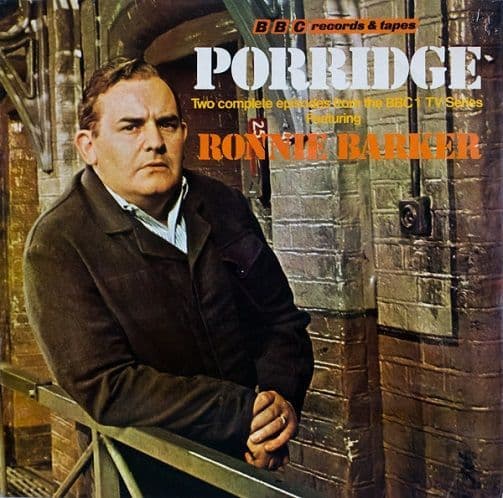 RONNIE BARKER Porridge Vinyl Record LP BBC 1977
