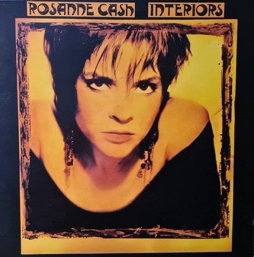 ROSANNE CASH Interiors Vinyl Record LP CBS 1990
