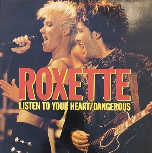 ROXETTE Listen To Your Heart Vinyl Record 12 Inch EMI 1990