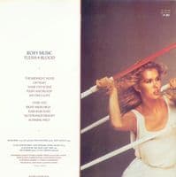 ROXY MUSIC Flesh + Blood Vinyl Record LP EG 1980
