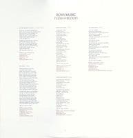 ROXY MUSIC Flesh + Blood Vinyl Record LP EG 1980