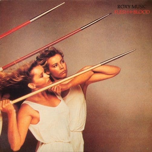 ROXY MUSIC Flesh + Blood Vinyl Record LP EG 1980