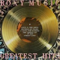 ROXY MUSIC Greatest Hits Vinyl Record LP US ATCO 1977