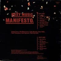 ROXY MUSIC Manifesto Vinyl Record LP Polydor 1979